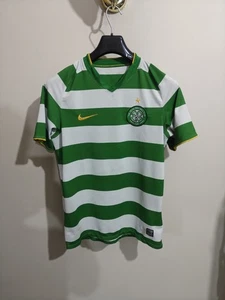 CELTIC 2008/2009 HOME FOOTBALL SHIRT NIKE SOCCER JERSEY SIZE SMALL ADULT - Picture 1 of 13