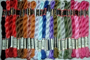 DMC #5 Pearl Cotton Needlepoint Lot of 24 Embroidery Floss Thread Yarn WK - Picture 1 of 1
