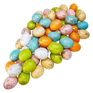 60 Piezas Espuma Huevos de Pascua en 6 Colores, Pastel Huevos de Pascua, Decoraciones9947 - Imagen 1 de 9