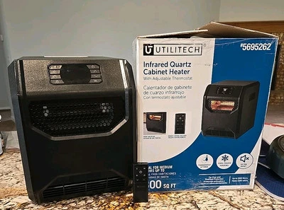 Infrared Quartz Cabinet Space Heater - Image 1 of 4