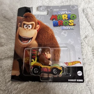 Hot Wheels Super Mario Bros Movie DONKEY KONG Kart Car 1:64 Scale - Picture 1 of 5