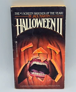 HALLOWEEN II 2 Movie Tie-In Horror Paperback Jack Martin Zebra Books 1981 1st Ed - Picture 1 of 12