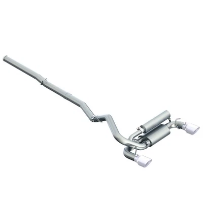 MBRP S4203409 Stainless Cat Back Exhaust for 2016-18 Ford Focus RS 2.3L EcoBoost - Image 1 of 4
