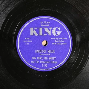 Don Reno, Red Smiley, And The Tennessee Cutups -Barefoot Nellie- KING 1490 E-/E - Picture 1 of 4