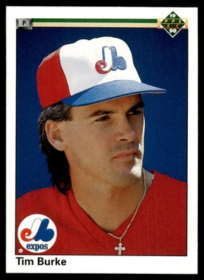 1990 Upper Deck Tim Burke Montreal Expos #515 - Image 1 of 2