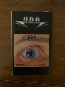 UDO DIRKSCHNEIDER FACELESS WORLD CASSETTE TAPE ACCEPT 1990 heavy metal glam - Picture 1 of 2
