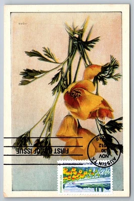 Maxi tarjeta #4716d Plant for more Beautiful Highways FDC Foto 1 de 2