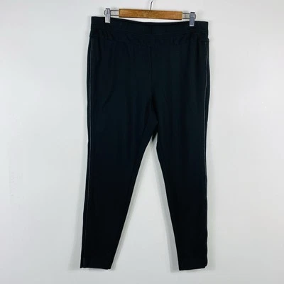 J. Jill Size Large Ponte Leggings Black Pull On Casual Stretch - Image 1 of 4