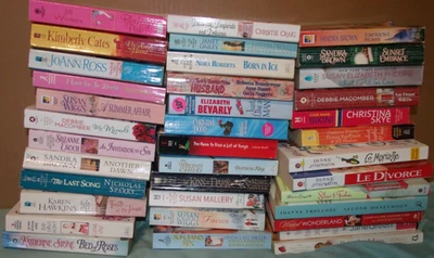 Lot of 20 PB Books - Popular Authors & Titles - I Pick lot- Women Romance - Image 1 of 4