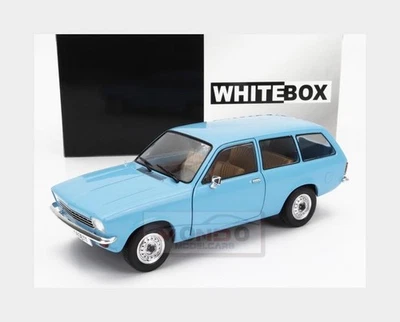 1:24 WHITEBOX Opel Kadett C Caravan Sw Station Wagon 1973 Light Blue WB124192-O - Immagine 1 di 2