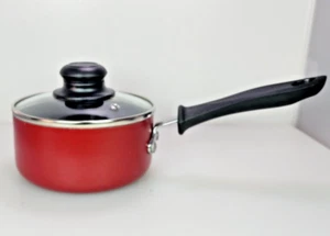 Farberware 2 QT Easy Clean Antihaft Topf rot mit Deckel - Bild 1 von 10