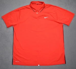 Nike Tiger Woods TW Polo Para Hombres XL Domingo Rojo Golf Polo Velocidad Rápida Ultra - Imagen 1 de 13
