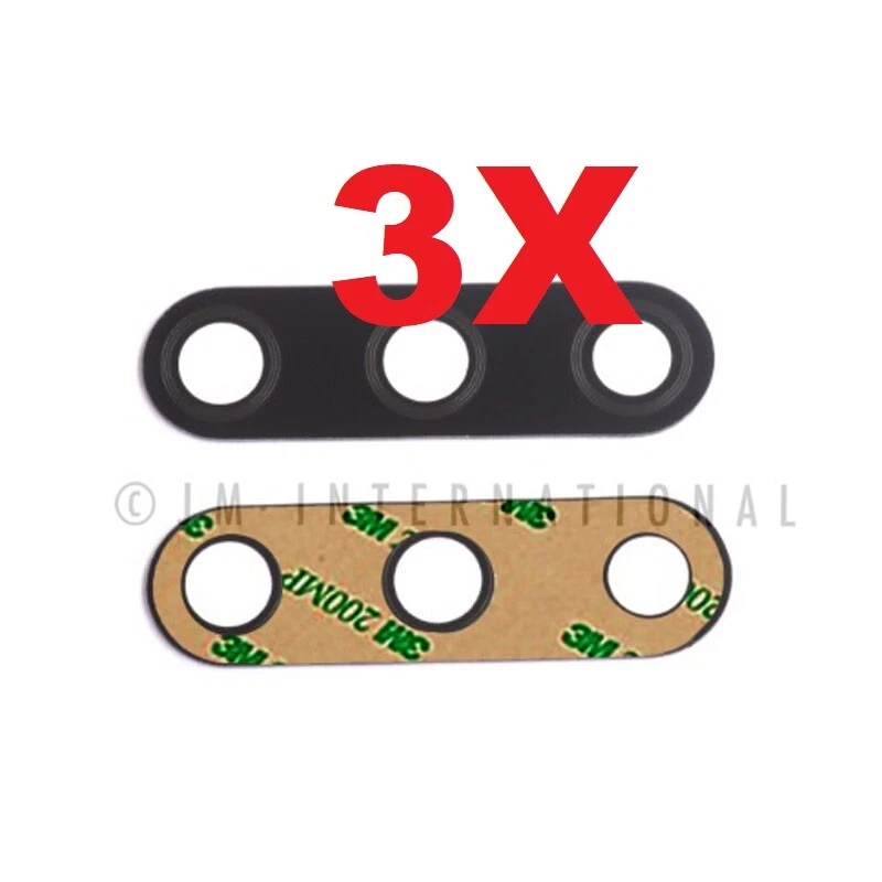 3X Cubierta de lente de vidrio para cámara trasera principal trasera para LG V40 ThinQ V400N LMV405EB V409N Foto 1 de 1