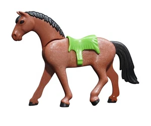Playmobil Pferd mit Sattel - Picture 1 of 1