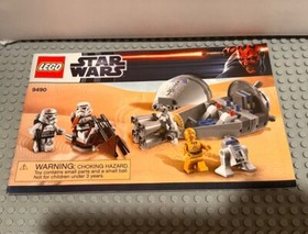 LEGO INSTRUCTIONS 9490 Star Wars Droid Escape A New Hope Manual Book Booklet