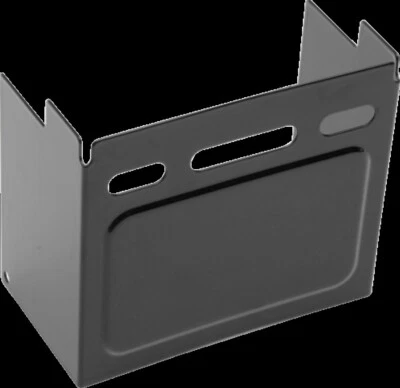 Cubierta de batería de motocicleta Drag Specialties negra 71-99 Harley Dyna Sportster FXS Foto 1 de 2