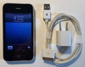 Apple iPhone 3GS - 8GB - AT&T - MC640LL/A A1303 Black, working well 