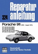 Porsche 911 1963-75 F G 2.0 2.2 2.4 2.7 Carrera RS repair instructions book book