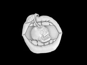 Bad Cherry Lips Mold, Bath Bomb Mold, Soap Mold, Chocolate Mold, Craft Mold - Picture 1 of 9