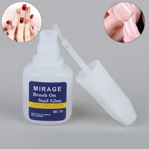 10g Nagelkleber klar starke Klebstoff Acryl False Nails Tipps Make -up UV -Gel - Bild 1 von 12