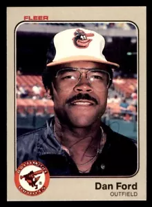 1983 Fleer Baseball #61 Dan Ford Signed Autograph (no COA) - Picture 1 of 2