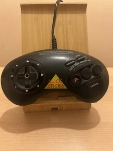 SEGA MEGA DRIVE CONTROL | SLICK STICKS GAMEPAD CONTROLLER VOYAGER AUTO FIRE MD - Picture 1 of 12