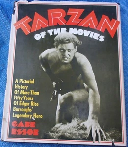 Tarzan Of The Movies A Pictorial History Of 50 Years Book Gabe Essoe Vintage VTG - Picture 1 of 9
