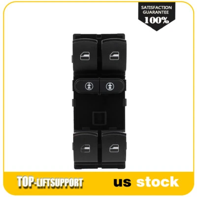 Interruptor de ventana eléctrica para Volkswagen Touareg 2011-2017 7P6959857 Stock en EE. UU. Foto 1 de 4