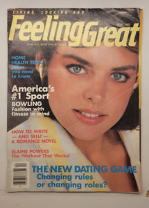 Living Looking & Feeling Great Magazine - April 1985 - Feat. Elaine Powers