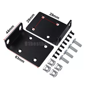 New Rack Mount Bracket Kit Ears Compatible With Cisco SF500 SG500 SG500X Switch - Picture 1 of 9