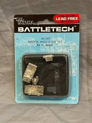 Ral Partha Battletech 20-807 Striker Armored Car New in Package - Image 1 of 2