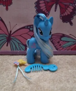 My Little Pony G4 Rare Convention Pony Holly Blue Only 80 Made Trixie/Fluttershy - Picture 1 of 10