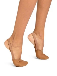 Capezio Canvas Hanami Pirouette Turning Shoe Turners Lyrical Light Suntan - Picture 1 of 1