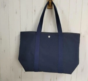 Herve Chapelier 601c tote bag Navy Rare Used Discontinued items - Picture 1 of 10