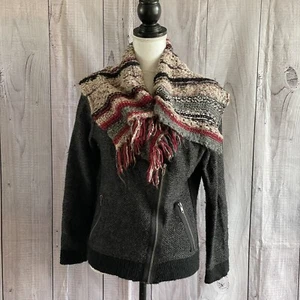 Curio New York Pullover, Größe L, Acrylmischung, hoher Wasserfallausschnitt, Frontreißverschluss - Bild 1 von 10