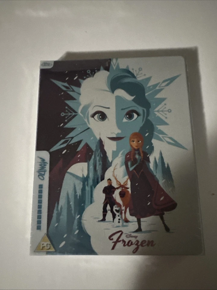 Disney Frozen Blu Ray MONDO Steelbook Limited Edition Factory