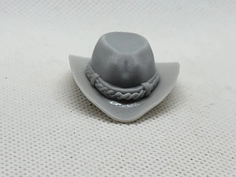 3d Printed Cowboy Hat  1:12   6" GI Joe Classified/Marvel Legend Cover