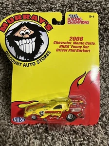 1:64 2006 Racing Champions Phil Burkart Jr Murray's Auto NHRA Nitro Funny Car - Picture 1 of 3