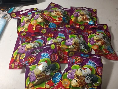 🔥10 包!🔥Flipazoo 翻盖动物园 Ser 1 盲袋迷你玩具动物玩偶新品! — 第 1/4 张图片