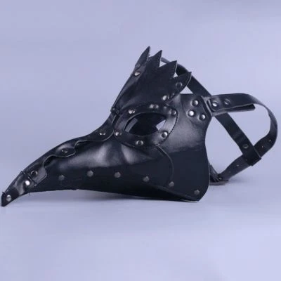 The Plague Doctor Retro Steampunk Mask Cosplay Bird Mask Synthetic Gothic Mask - Image 1 of 4