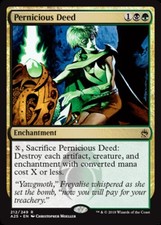 MTG-1x-NM-Mint, English-Pernicious Deed-Masters 25