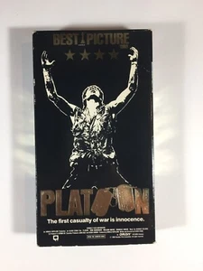 Platoon (VHS, 1997) Oliver Stone, Charlie Sheen - Picture 1 of 5