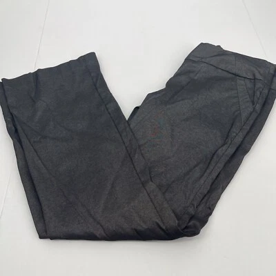 Tracy Evans Juniors Pants 7 Metallic Gray Business Casual Classic Knit Preppy - Image 1 of 4