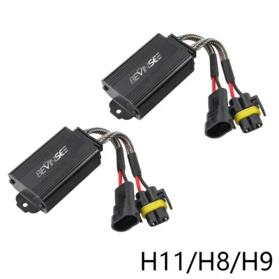 H11 H8 H9 LED Headlight Foglight Canbus Resistor Decoder Error Free Anti Flicker - Image 1 of 4