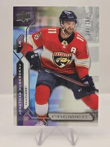 2021-22 Upper Deck Premier #4 Jonathan Huberdeau #/299 - Picture 1 of 2