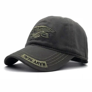 US Navy Seals Adjustable Baseball Cap Military Special Forces Embroidered Hat - Picture 1 of 1