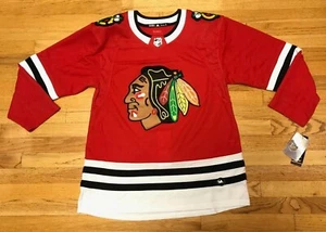 AUTÉNTICA CAMISETA ADIDAS NHL CHICAGO BLACKHAWKS PRO NUEVA CON ETIQUETAS TALLA 46 - Imagen 1 de 8
