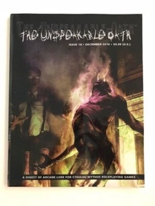 The Unspeakable Oath Issue 18 December 2010 Call of Cthulhu Mythos - Picture 1 of 1