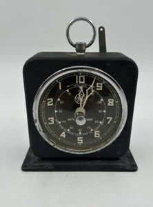 Vintage 1955 GE Medical X-ray Interval Timer Wind Up Radiology Darkroom Clock - Picture 1 of 8