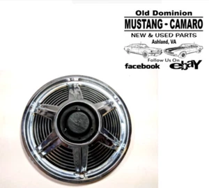 1965 Mustang 13" Wheel Cover Hub Cap without Spinner - Picture 1 of 8